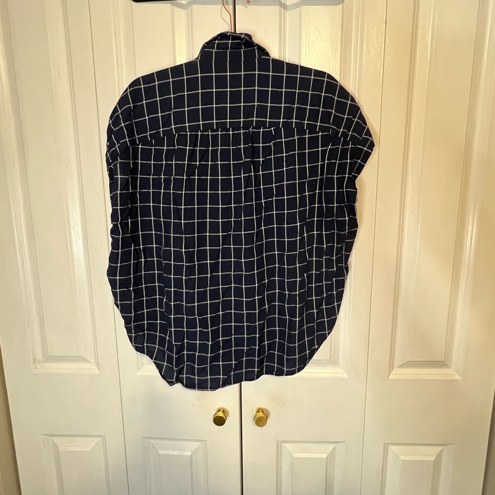 Navy Madewell Central Button Down - image 3